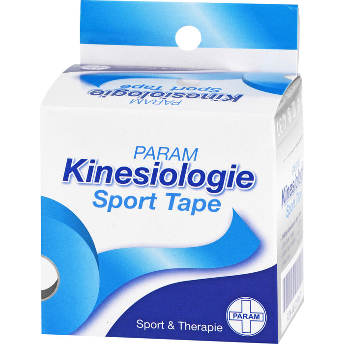 Kinesiologie Sport Tape 5 cm x 5 m Blau, 1 St. Pflaster