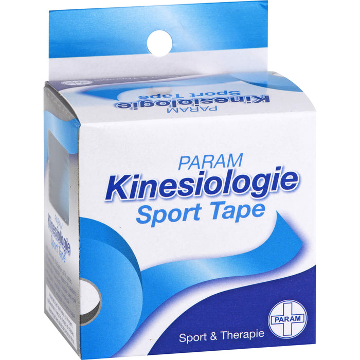 Kinesiologie Sport Tape 5 cm x 5 m Blau, 1 St. Pflaster