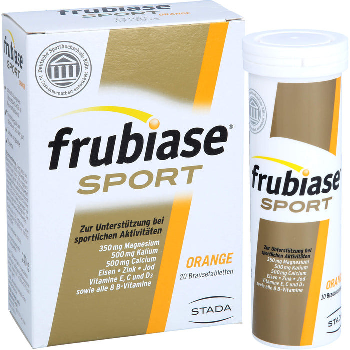 frubiase Sport Orange Brausetabletten, 20 St. Tabletten