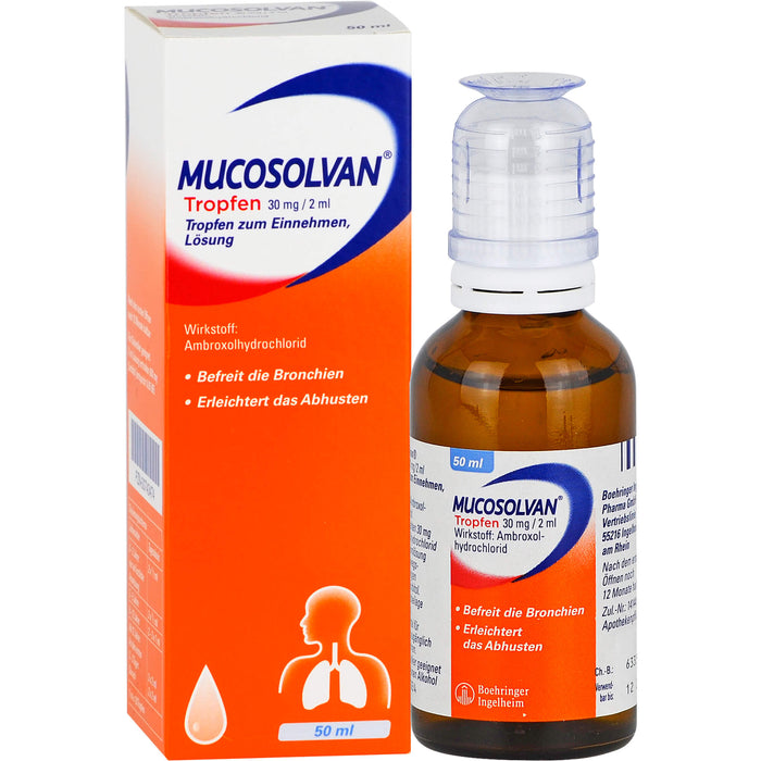 Mucosolvan Tropfen, 50 ml Lösung