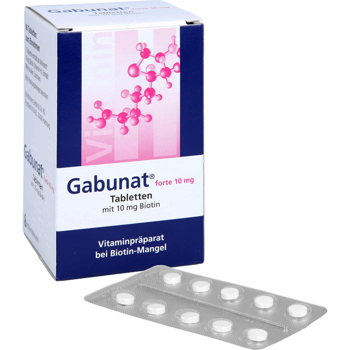 Gabunat forte 10 mg, Tabletten mit Biotin, 90 St TAB