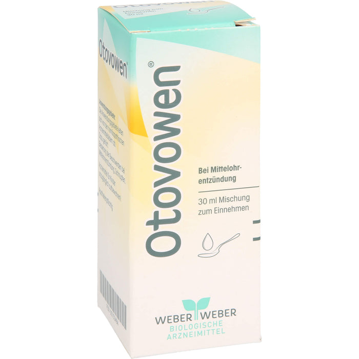 Otovowen Mischung bei Mittelohrentzündung, 30 ml Lösung