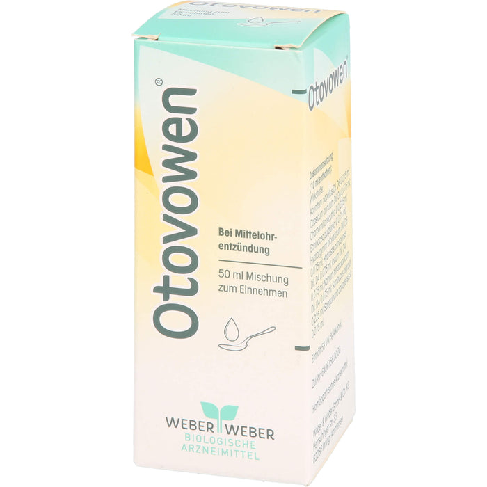 Otovowen Mischung bei Mittelohrentzündung, 50 ml Lösung