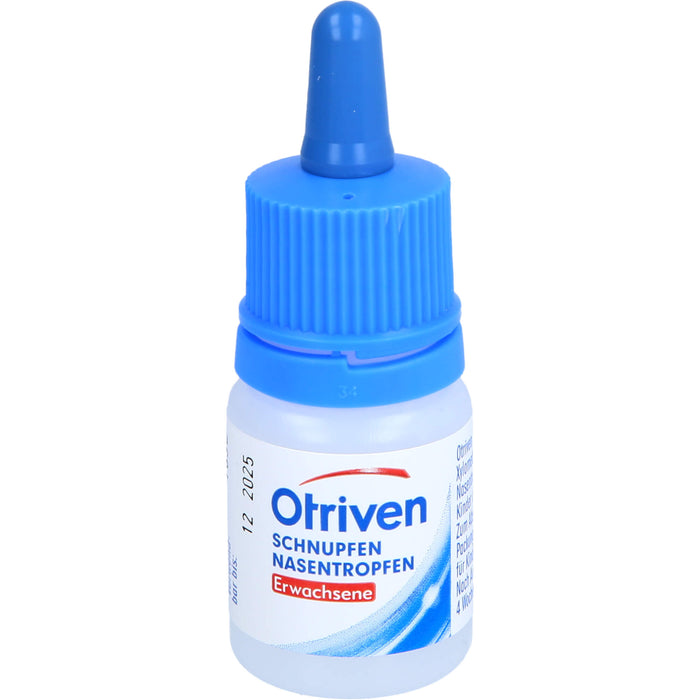 Otriven 0,1 % Nasentropfen für Erwachsene bei Schnupfen, 10 ml Lösung