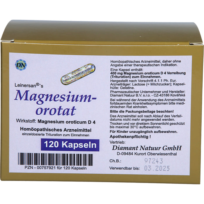 Magnesiumorotat Kaps., 120 St KAP