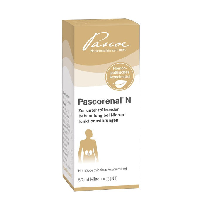 Pascorenal N Mischung zur unterstützenden Behandlung bei Nierenfunktionsstörungen, 50 ml Lösung