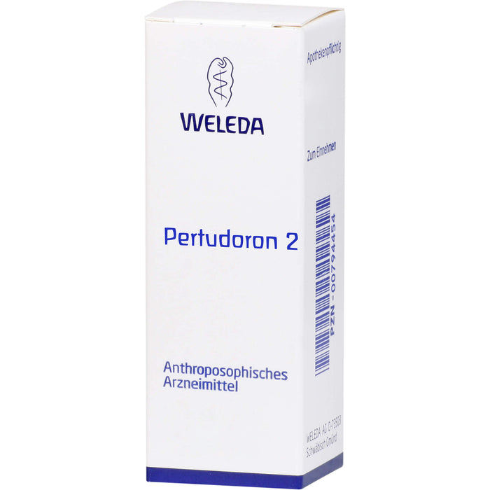 WELEDA Pertudoron 2 flüssige Verdünnung bei Erkrankungen der Atemwege, 20 ml Lösung