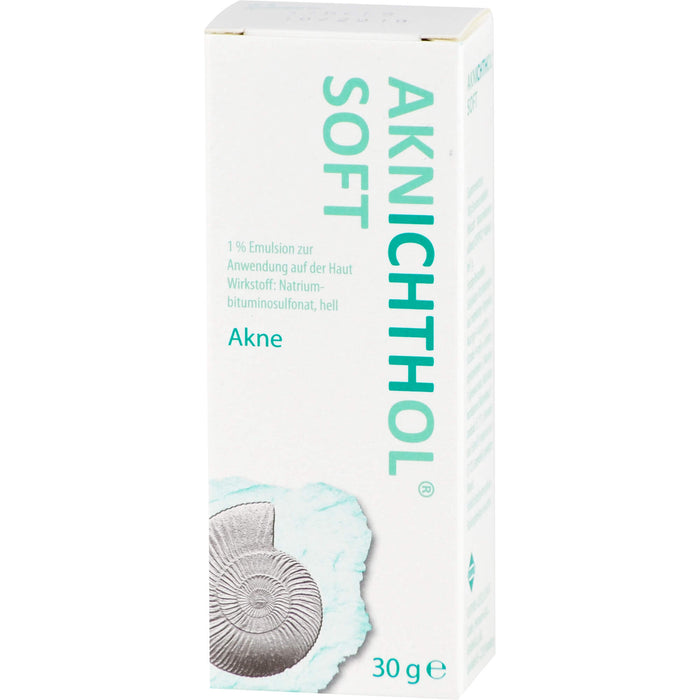 AKNICHTHOL soft Emulsion bei Akne, 30 g Lösung