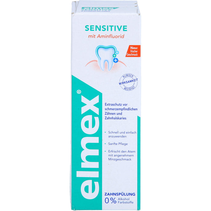 Elmex Sensitiv Zahnspülung, 100 ml Lösung
