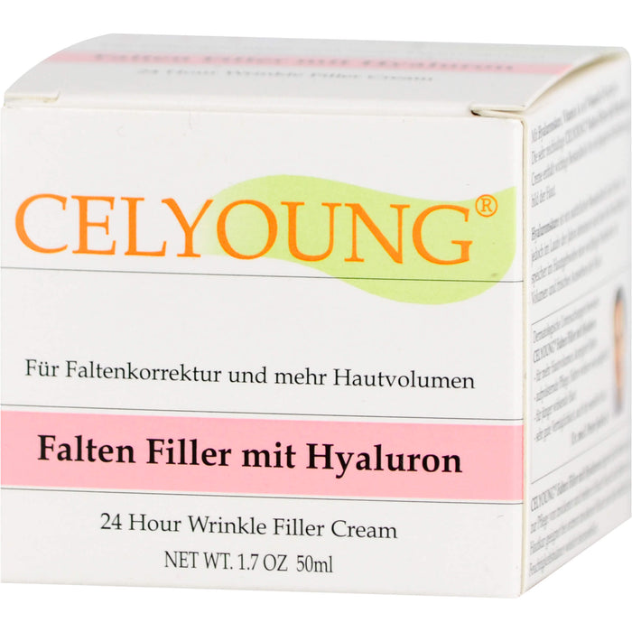 CELYOUNG Falten Filler mit Hyaluron Creme, 50 ml Creme