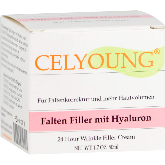 CELYOUNG Falten Filler mit Hyaluron Creme, 50 ml Creme