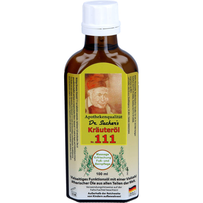 Dr. Sacher´s Kräuteröl Nr. 111 Ölmischung, 100 ml Lösung