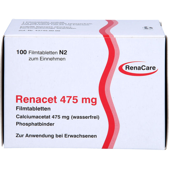 Renacet 475 mg Filmtabletten, 100 St FTA