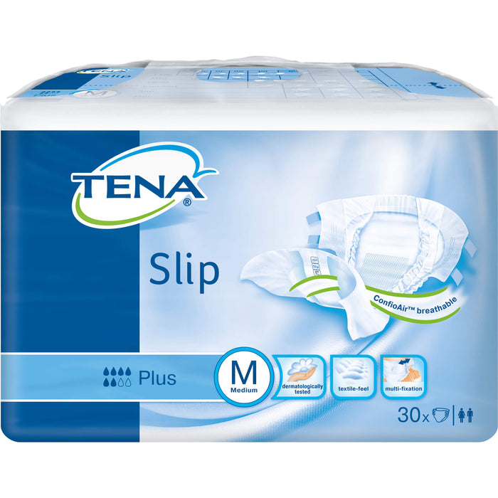 TENA PROskin Slip Plus M bei mittlerer bis schwerer Inkontinenz, 30 St. Einlagen