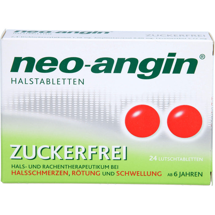 neo-angin Halstabletten zuckerfrei Original KLOSTERFRAU, 24 St. Tabletten