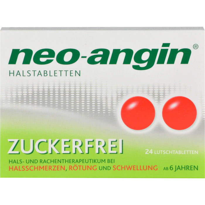 neo-angin Halstabletten zuckerfrei Original KLOSTERFRAU, 24 St. Tabletten