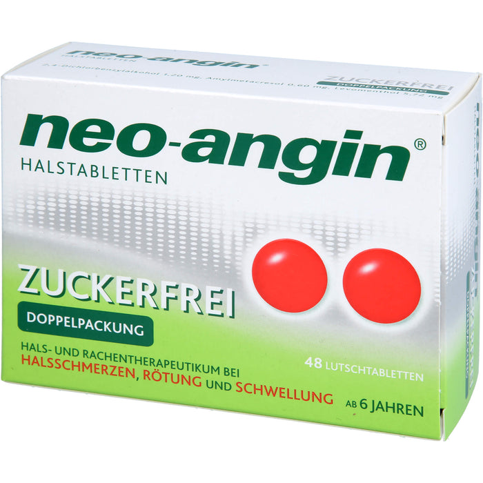 neo-angin Halstabletten zuckerfrei, 48 St. Tabletten