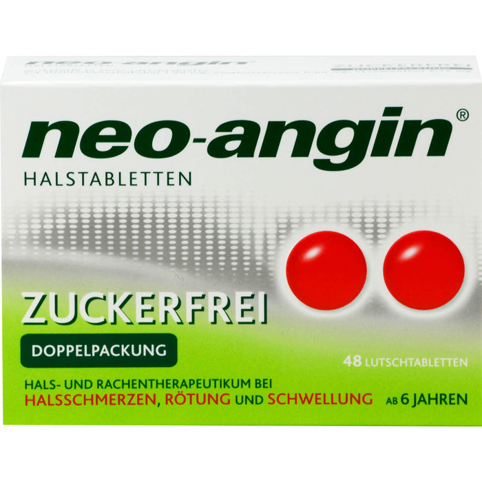 neo-angin Halstabletten zuckerfrei, 48 St. Tabletten