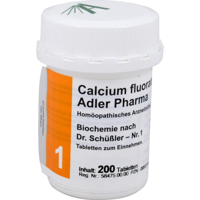 Biochemie Adler 1 Calcium fluoratum D12 Tbl., 200 St TAB