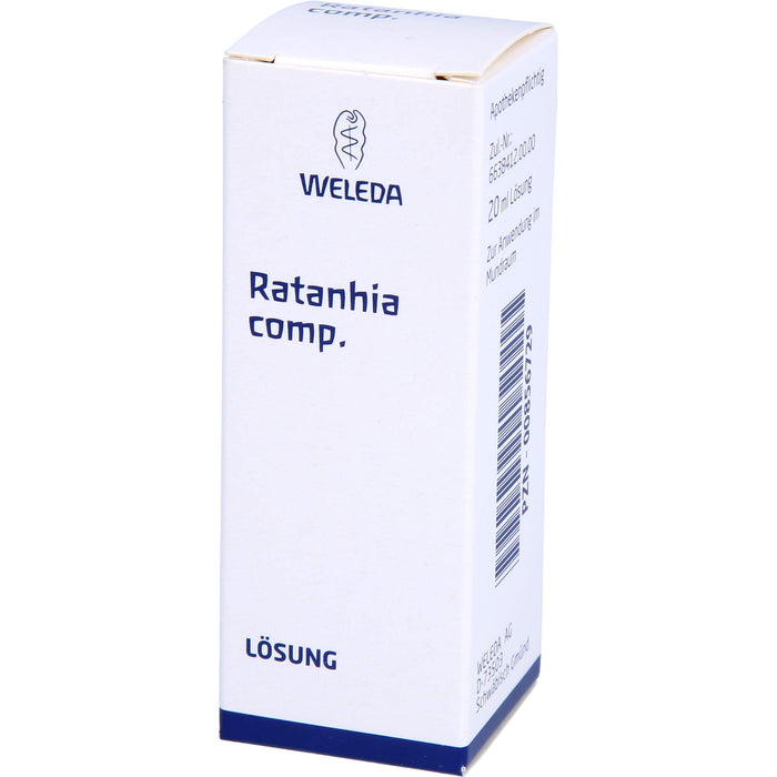 Ratanhia comp. äusserlich Weleda Lösung, 20 ml LOE