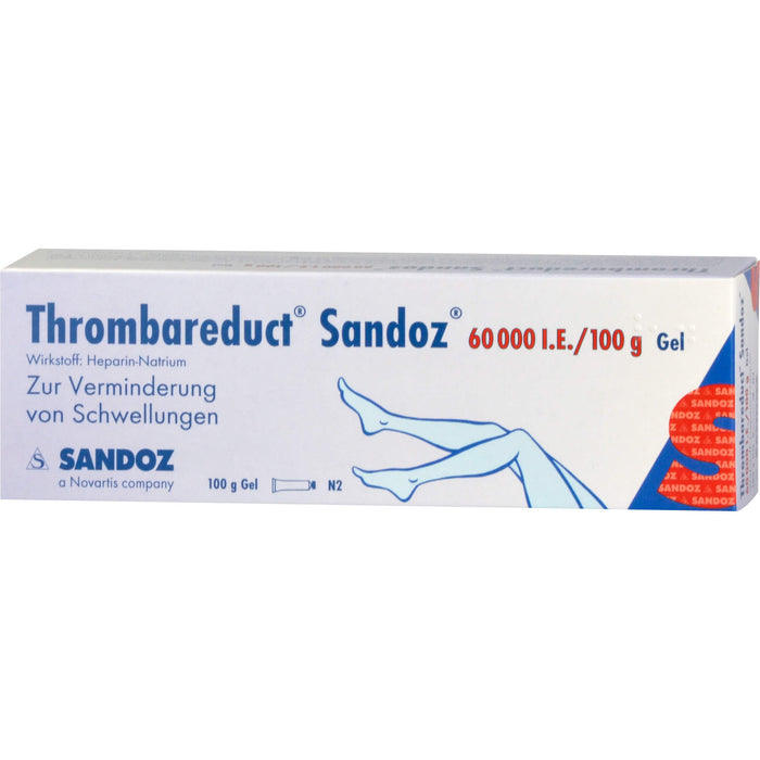 Thrombareduct Sandoz 60.000 I.E. Gel, 100 g Gel