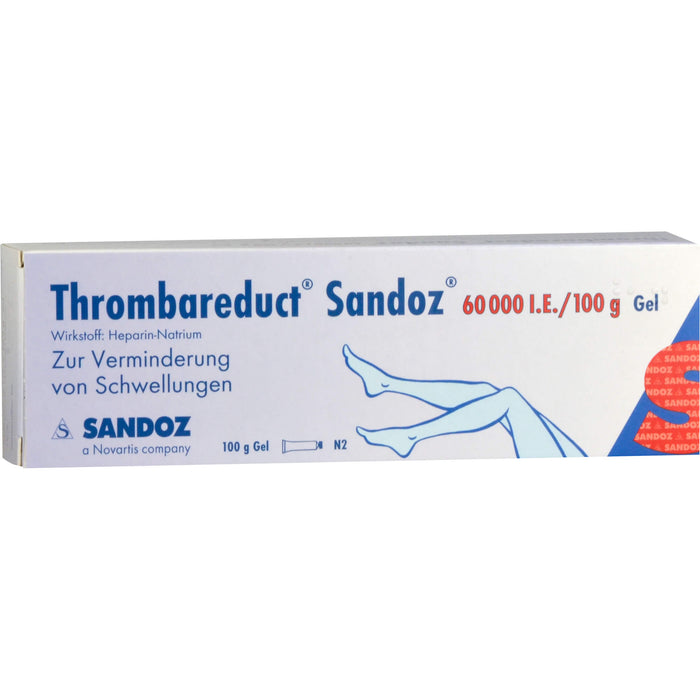 Thrombareduct Sandoz 60.000 I.E. Gel, 100 g Gel