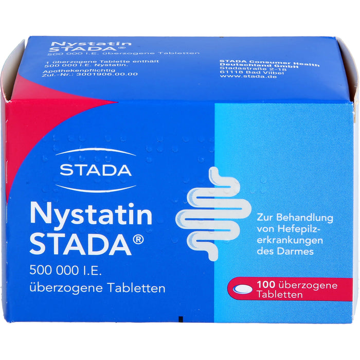 Nystatin STADA Tabletten, 100 St. Tabletten