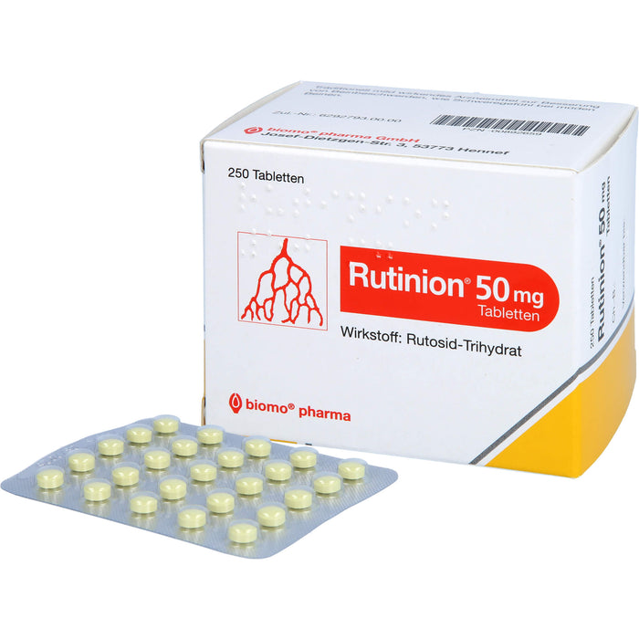 Rutinion 50 mg, Tabletten, 250 St TAB