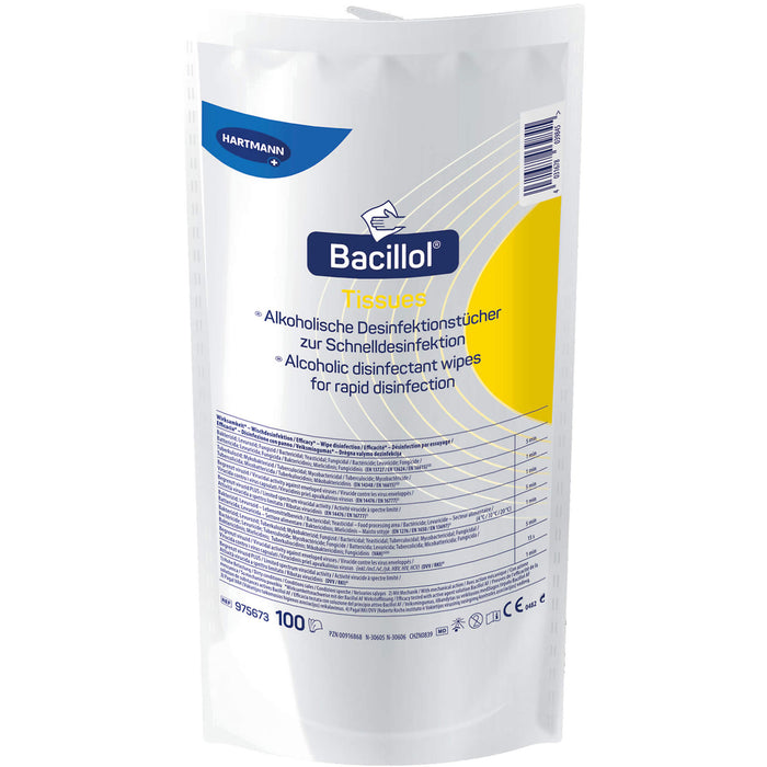 BACILLOL Tissues Nachfüllpackung, 100 St TUE