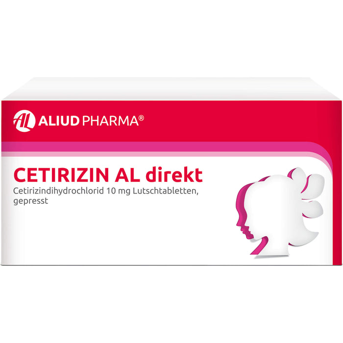 Cetirizin AL direkt, 10 mg Lutschtablette, gepresst, 21 St. Tabletten