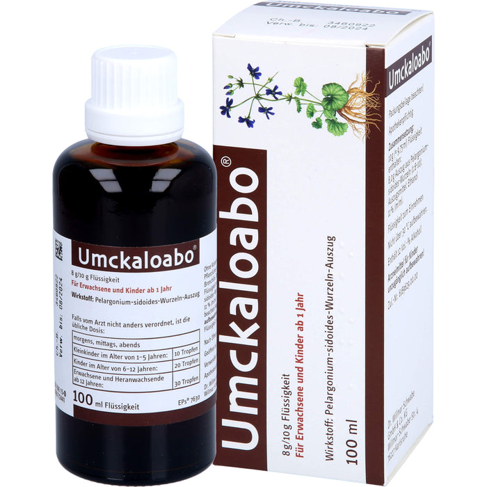 Umckaloabo Flüssigkeit, 100 ml Lösung