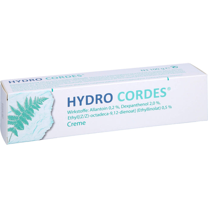 HYDRO CORDES Creme zur Pflege der Haut, 100 g Creme