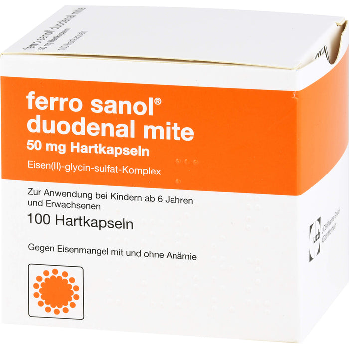 ferro sanol duodenal mite 50 mg Kapseln, 100 St. Kapseln