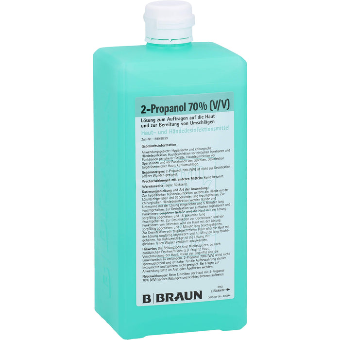 B.Braun 2-Propanol 70% (V/V) Lösung, 1000 ml Lösung