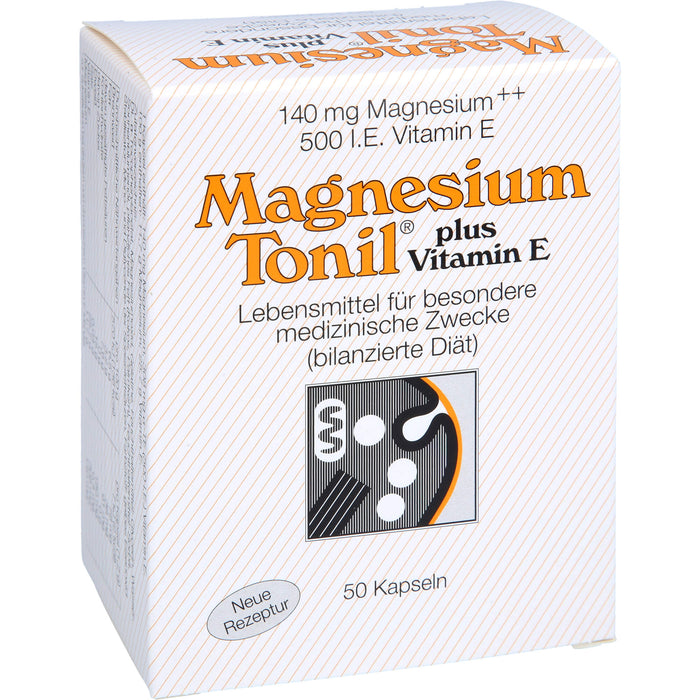Magnesium Tonil plus Vitamin E Kapseln, 50 St. Kapseln