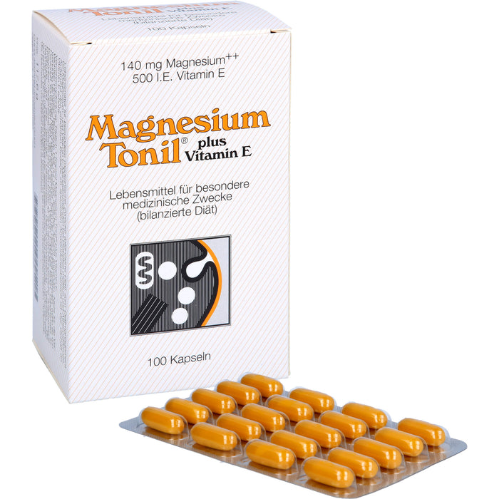 Magnesium Tonil plus Vitamin E Kapseln, 100 St. Kapseln