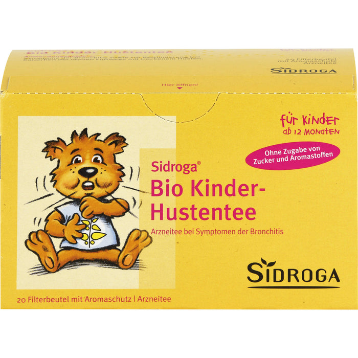 Sidroga Bio Kinder Hustentee, 20 St. Filterbeutel