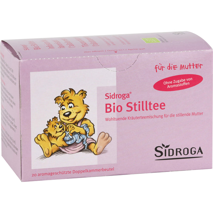 Sidroga Bio Stilltee für die stillende Mutter, 20 St. Filterbeutel