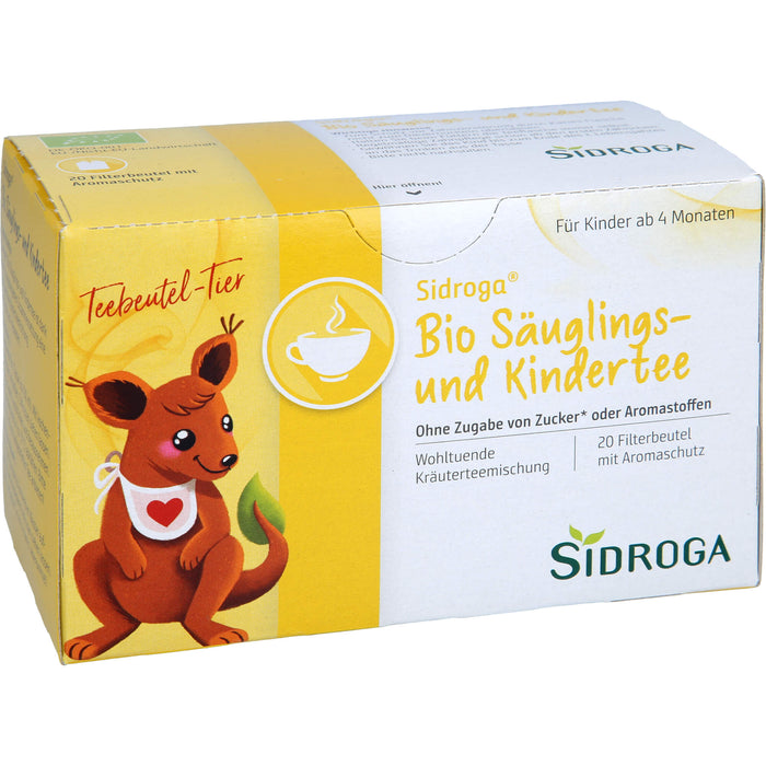 Sidroga Bio Säuglings-und Kindertee, 20 St. Filterbeutel