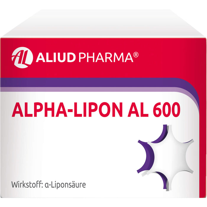 Alpha-Lipon AL 600 Filmtabletten bei Empfindungsstörungen an Armen und Beinen, 60 St. Tabletten