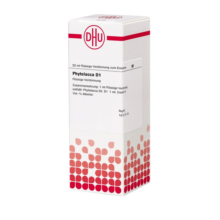 DHU Phytolacca D1 Dilution, 20 ml Lösung