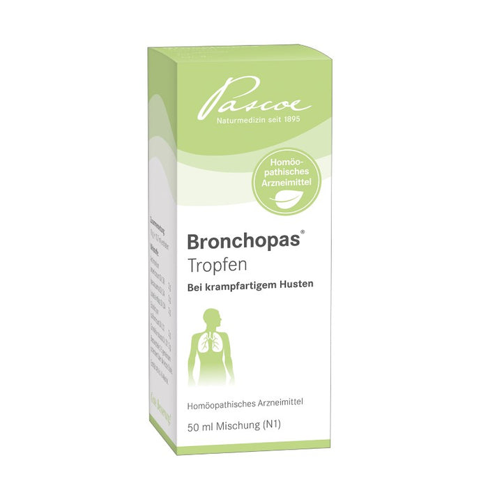 Pascoe Bronchopas Tropfen bei krampfartigem Husten, 50 ml Lösung