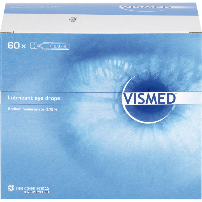 VISMED Augentropfen zur Behandlung von trockenen Augen, 60 St. Einzeldosispipetten