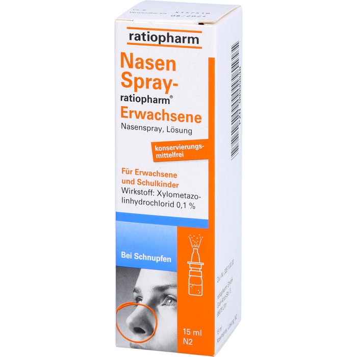 NasenSpray-ratiopharm Erwachsene, 15 ml Lösung