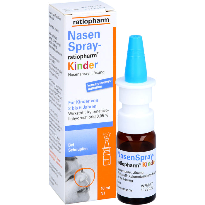 NasenSpray-ratiopharm Kinder, 10 ml Lösung