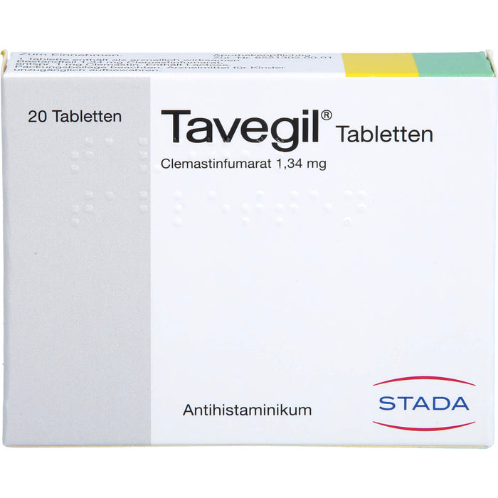 Tavegil Tabletten Antihistaminikum, 20 St. Tabletten