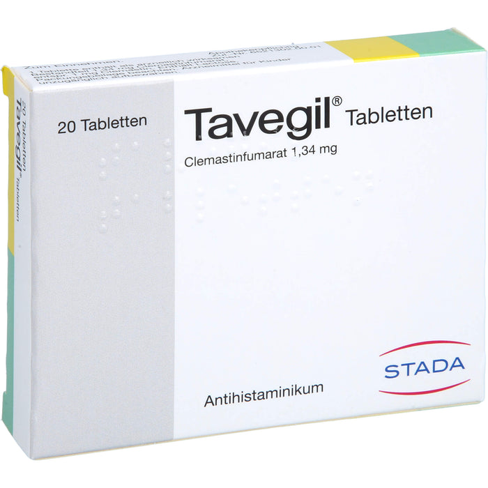 Tavegil Tabletten Antihistaminikum, 20 St. Tabletten