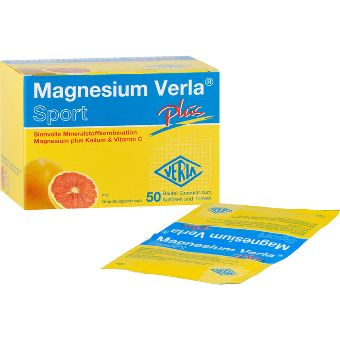 Magnesium Verla plus Sport Granulat, 50 St. Beutel