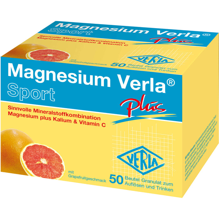 Magnesium Verla plus Sport Granulat, 50 St. Beutel