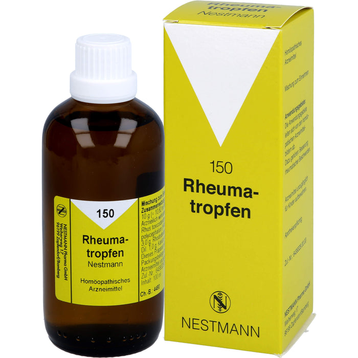 Rheumatropfen Nr. 150 Nestmann Dil., 100 ml TRO